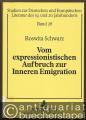 Vom expressionistischen Aufbruch zur Inneren Emigration. Günther Weisenborns weltanschauliche und künstlerische Entwicklung in der Weimarer Republik und im Dritten Reich (= Studien zur Deutschen und Europäischen Literatur des 19. und 20. Jahrhunderts, Band 28).