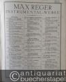 Musik (Bücher/Noten) » Noten/Partituren - Trio (E moll) für Violine, Violoncell und Klavier, Op. 102 (= Max Reger Instrumental-Werke. Für Violine, Violoncell und Klavier, Op. 102). Partitur und Stimmen.