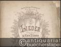 6 Lieder für eine mittlere Stimme mit Begleitung des Pianoforte componirt von Max Zenger, Op. 37.