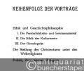 Religion/Philosophie » Philosophie allgemein - Der Historismus und seine Überwindung. Fünf Vorträge von Ernst Troeltsch.