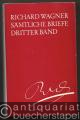 Richard Wagner. Sämtliche Briefe, Band 3: Briefe der Jahre 1849-1851.