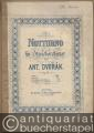Notturno für Streichorchester von Ant. Dvorak, Op. 40. Partitur.