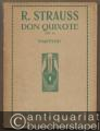 Don Quixote (Introduzione, Tema con Variazioni e Finale). Fantastische Variationen über ein Thema ritterlichen Charakters für grosses Orchester, Op. 35 (= Universal-Edition Nr. 1132). Partitur.