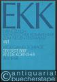 Der erste Brief an die Korinther. 1. Teilband 1 Kor 1,1-6,11 (= Evangelisch-Katholischer Kommentar zum Neuen Testament, VII/1).