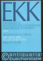Der erste Brief an die Korinther. 4. Teilband 1 Kor 15,1-16,24 (= Evangelisch-Katholischer Kommentar zum Neuen Testament, VII/4).