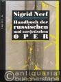 Handbuch der russischen und sowjetischen Oper.