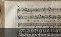 Musik (Bücher/Noten) » Noten/Partituren - Mozart's Zauberflöte, eine große Oper in zwey Akten [KV 620]. Nach der Originalpartitur im vollstaendigen Klavierauszug von A. E. Müller. I. Akt u. II. Akt [2 Teile in 1 Band, so vollständig - das letzte Blatt des 2. Aktes (S. 77) fehlt].