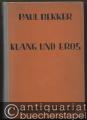 Klang und Eros. Zweiter Band der Gesammelten Schriften.