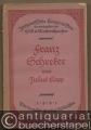 Franz Schreker. Der Mann und sein Werk (= Zeitgenössische Komponisten, hrsg. v. H. W. v. Waltershausen, IV).