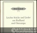 Leichte Stücke und Lieder russischer und sowjetischer Komponisten für Violine und Klavier (nach Griffarten geordnet) (= Edition Peters, Nr. 4797). Violine und Klavier.