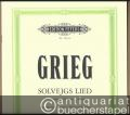 Solvejgs Lied für Gesang und Klavier / for voice and piano (= Edition Peters, Nr. 2453a). Hohe Stimme (Originalausgabe).