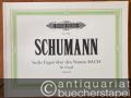 Sechs Fugen über den Namen BACH für Orgel, Opus 60 (= Edition Peters, Nr. 9530).