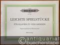 Leichte Spielstücke für Klavier zu vier Händen (= Edition Peters, Nr. 9481). Ergänzungsband zur Klavierschule.