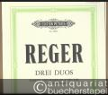 Nr. 2: d-Moll (= Drei Duos (Kanons und Fugen) im alten Stil für zwei Violinen, Op. 131b. Edition Peters, Nr. 3969e).
