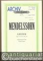 Lieder für gemischten Chor, Opus 41, 48, 88, 100 (= Edition Peters, Nr. 1771a). Chorpartitur.