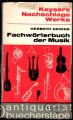 Fachwörterbuch der Musik.