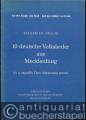 10 deutsche Volkslieder aus Mecklenburg für a cappella Chor dreistimmig gesetzt.