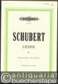 Lieder für eine Singstimme mit Klavierbegleitung, Band II (= Edition Peters, Nr. 178c). Ausgabe für tiefe Stimme.