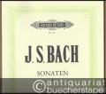 Sonaten für Violine und Cembalo, Band I: BWV 1014-1016 (= Edition Peters, Nr. 232). Violine und Cembalo.