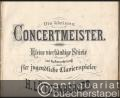 Die kleinen Concertmeister. Kleine vierhändige Stücke zur Aufmunterung für jugendliche Clavierspieler von H. Lützenberger, Heft I u. II.