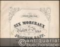 Cavatina (= Six Morceaux pour Violon et Piano par Joachim Raff, Op. 85 No. 3) [nur die Violinstimme].