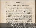 Sonate du Quintuor Op: 18 par Felix Mendelssohn Bartholdy [nur die Violinstimme].