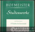 57 Etüden für Kontrabaß (= Hofmeister Studienwerke. Hofmeister 7703).