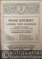 Musik (Bücher/Noten) » Noten/Partituren - Franz Schubert. Lieder und Gesänge. Volkstümliche Gesam[m]tausgabe nach Stimmgattungen und Zeitfolge geordnet. Bände I-X, XII (= Edition Breitkopf, Nr. 1771-1780, 1782) [11 von 12 Bänden].