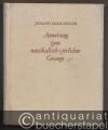 Anweisung zum musikalisch-zierlichen Gesange (= Musikwissenschaftliche Studienbibliothek Peters. Peters Reprints).