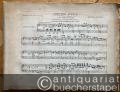 Euryanthe. [Grosse romantische Oper in drey Aufzügen. Dichtung von Helmine von Chezy, geb. Freyinn von Klenke. Musik von Carl Maria von Weber]. Zweyter u. dritter Aufzug [Vollständiger vom Componisten verfertigter Clavier-Auszug].