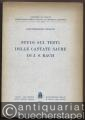 Studi sui testi delle cantate sacre di J. S. Bach (= Universita di Padova. Pubblicazioni della Facolta di Lettere e Filosofia, Vol. XXXI).