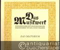 Das Oratorium (= Das Musikwerk. Eine Beispielsammlung zur Musikgeschichte hrsg. von Karl Gustav Fellerer, Heft 37).