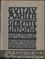 Siebente Sinfonie von Gustav Mahler. Orchester-Partitur.