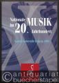 Nationale Musik im 20. Jahrhundert. Kompositorische und soziokulturelle Aspekte der Musikgeschichte zwischen Ost- und Westeuropa. Konferenzbericht Leipzig 2002.