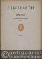 Messe für gemischten Chor a cappella 1963 (= Edition Schott 5410). Partitur.