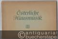 Österliche Hausmusik. Sätze über Choräle und Lieder der Osterzeit in verschiedener Besetzung (= Edition Merseburger 706).