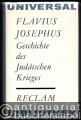 Geschichte des Judäischen Krieges.