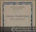 Pjataja Simfonija (1944) / Fifth Symphony [Fünfte Sinfonie] op. 100. Partitura / Score.