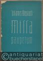 Missa pauperum für dreistimmigen gemischten Chor und Orgel (1952).