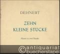 Zehn kleine Stücke für Klavier zu zwei Händen (= Collection Litolff, Nr. 5222).