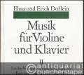 Leichte Violinstücke verschiedenster Art / Easy violin pieces in various styles (= Musik für Violine und Klavier. Eine Sammlung in 4 Heften progressiv geordnet, II. Edition Schott 6027).