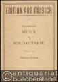Unterhaltende Musik für Solo-Gitarre (= Edition pro Musica, Nr. 185).