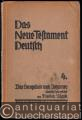 Das Evangelium nach Johannes (= Das Neue Testament Deutsch. Neues Göttinger Bibelwerk, Teilband 4).