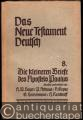 Die kleineren Briefe des Apostels Paulus (= Das Neue Testament Deutsch. Neues Göttinger Bibelwerk, Teilband 8).