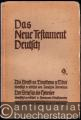 Die Briefe an Timotheus und Titus. Der Brief an die Hebräer (= Das Neue Testament Deutsch. Neues Göttinger Bibelwerk, Teilband 9).