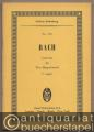 Concerto for two Harpsichords C major [BWV 1061] (= Edition Eulenburg, No. 730).