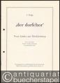 Der Dorfchor. Neue Lieder aus Mecklenburg. 5. Folge.