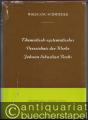 Thematisch-systematisches Verzeichnis der musikalischen Werke von Johann Sebastian Bach. Bach-Werke-Verzeichnis (BWV).