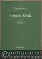 Chorheft 1972: Heinrich Schütz.