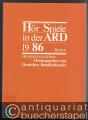 Hörspiele in der ARD 1986, Band 6. Hörspielverzeichnis.